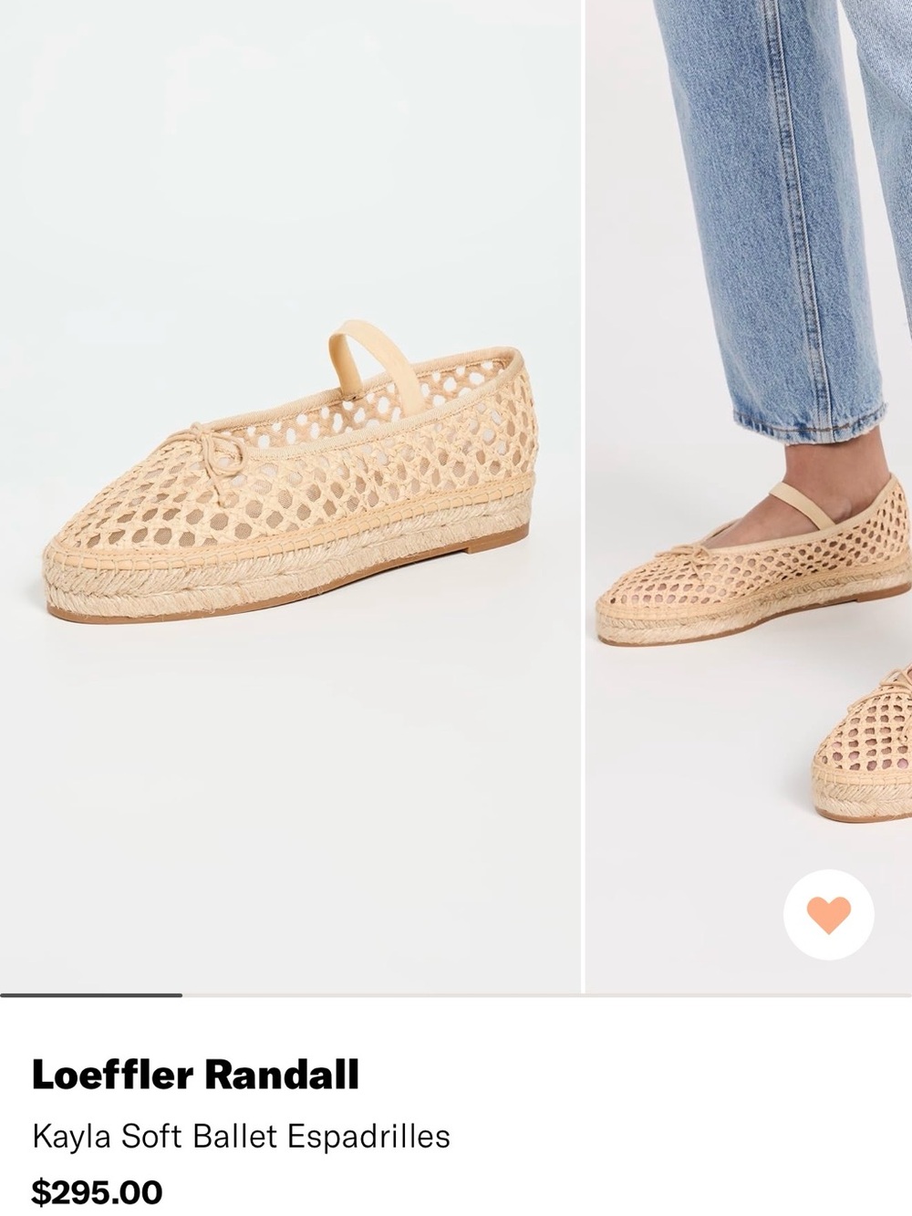 Loeffler Randall Kayla Soft Ballet Espadrilles